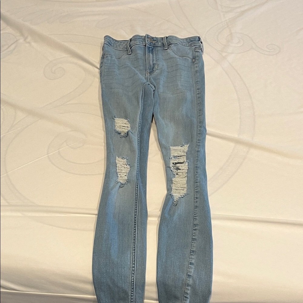 Stylish Ripped Jeans Set - Picture 11 of 13